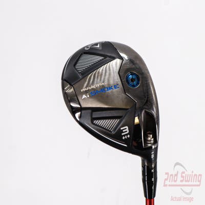 Callaway Paradym Ai Smoke TD Fairway Wood 3 Wood 3W 15° Fujikura Ventus TR Red VC 7 Graphite X-Stiff Right Handed 43.5in