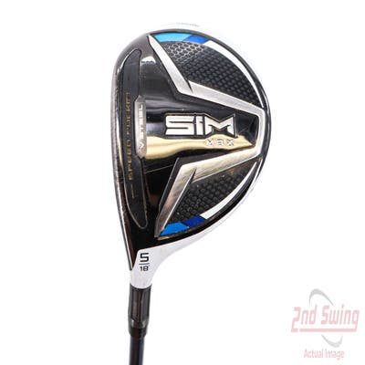 TaylorMade SIM MAX Fairway Wood 5 Wood 5W 18° Fujikura Ventus Blue 5 Graphite Regular Left Handed 42.75in