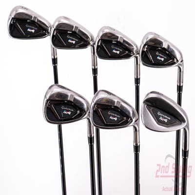 TaylorMade M4 Iron Set 5-PW SW Fujikura ATMOS 6 Red Graphite Regular Right Handed 38.5in