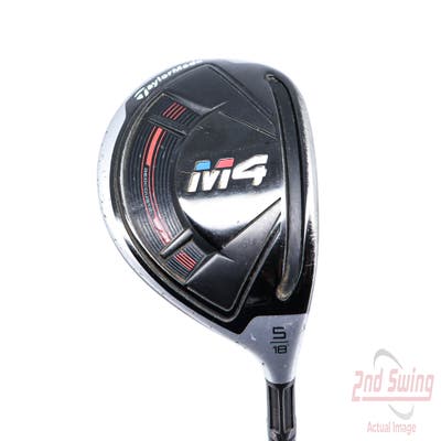 TaylorMade M4 Fairway Wood 5 Wood 5W 18° Matrix MFS5 55X5 White Tie Graphite Senior Right Handed 42.25in