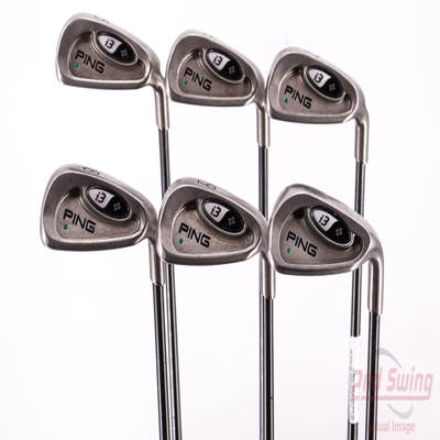 Ping i3 + Iron Set 5-PW Stock Graphite Shaft Graphite Stiff Right Handed Green Dot 38.0in