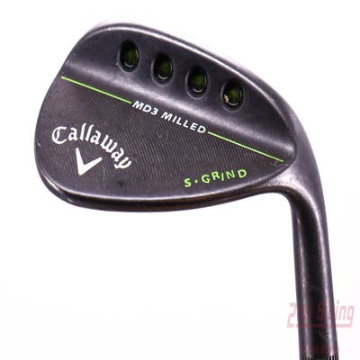 Callaway MD3 Milled Black S-Grind Wedge Gap GW 50° 10 Deg Bounce Callaway Fujikura 95 ST Graphite Wedge Flex Right Handed 35.5in