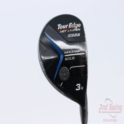 Tour Edge Hot Launch E522 Hybrid 3 Hybrid Mitsubishi Fubuki HL-60 Graphite Stiff Right Handed 39.5in