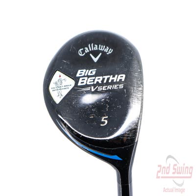 Callaway Big Bertha V Series Fairway Wood 5 Wood 5W 18° 2nd Gen Bassara E-Series 42 Graphite Ladies 41.5in