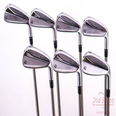 TaylorMade 2021 P790 Iron Set 4-PW Aerotech SteelFiber i95cw Graphite Regular Right Handed 38.5in