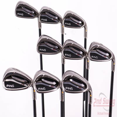 Ping G25 Iron Set 5-PW GW SW LW Ping TFC 189i Graphite Regular Right Handed Yellow Dot 38.25in