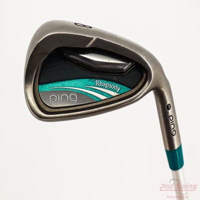 Ping 2015 Rhapsody Single Iron 8 Iron Ping ULT 220i Lite Graphite Ladies Right Handed Black Dot 36.0in