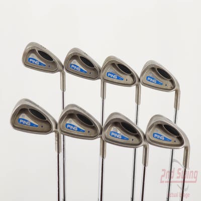 Ping G2 Iron Set 3-PW Ping AWT Steel Regular Right Handed Blue Dot 38.5in