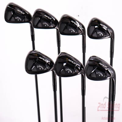 Callaway Apex 21 Black Iron Set 5-PW AW FST KBS PGI 70 Graphite Regular Right Handed 37.75in