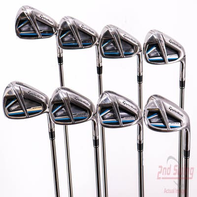 TaylorMade SIM MAX OS Iron Set 5-PW AW LW UST Mamiya Recoil ESX 460 F3 Graphite Regular Right Handed 38.5in