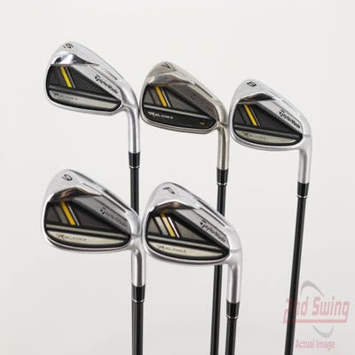 TaylorMade Rocketbladez Iron Set 6-PW TM Matrix RocketFuel 65 Graphite Regular Right Handed 38.25in