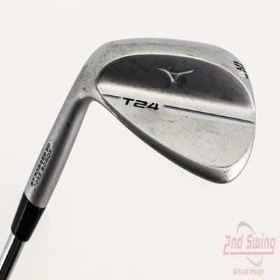 Mizuno T24 Soft Satin Wedge Gap GW 52° 10 Deg Bounce S Grind Dynamic Gold Tour Issue S400 Steel Stiff Left Handed 35.5in