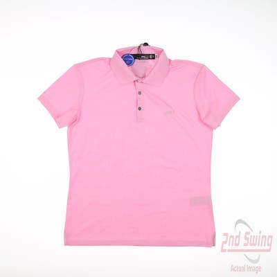 New W/ Logo Womens Ralph Lauren RLX Polo X-Small XS Pink MSRP $111