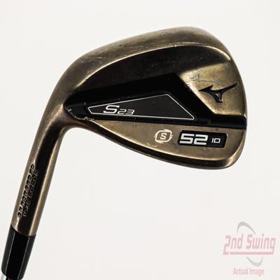 Mint Mizuno S23 Copper Cobalt Wedge Gap GW 52° 10 Deg Bounce S Grind FST KBS Hi-Rev 2.0 115 Steel Wedge Flex Left Handed 35.5in