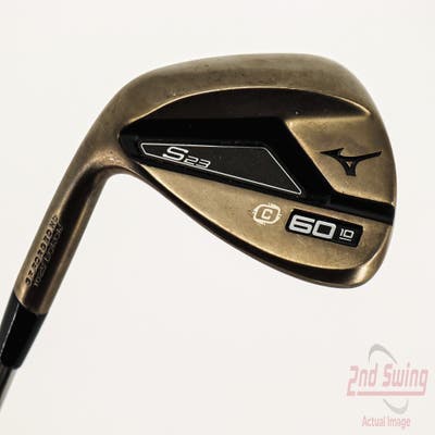 Mint Mizuno S23 Copper Cobalt Wedge Lob LW 60° 10 Deg Bounce C Grind FST KBS Hi-Rev 2.0 115 Steel Wedge Flex Left Handed 35.5in