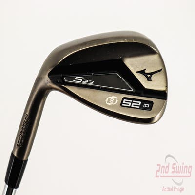 Mint Mizuno S23 Copper Cobalt Wedge Gap GW 52° 10 Deg Bounce S Grind FST KBS Hi-Rev 2.0 115 Steel Wedge Flex Left Handed 35.5in