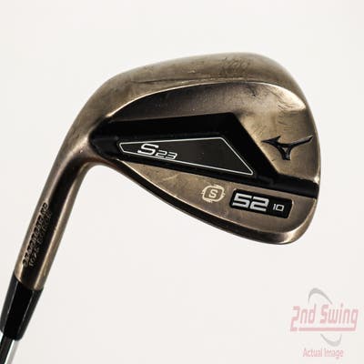 Mint Mizuno S23 Copper Cobalt Wedge Gap GW 52° 10 Deg Bounce S Grind FST KBS Hi-Rev 2.0 115 Steel Wedge Flex Left Handed 35.5in