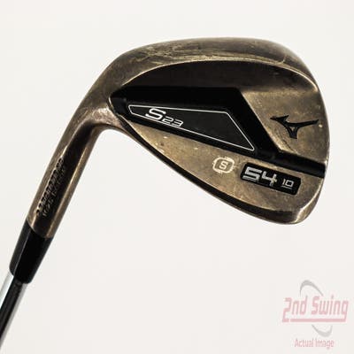 Mint Mizuno S23 Copper Cobalt Wedge Sand SW 54° 10 Deg Bounce S Grind FST KBS Hi-Rev 2.0 115 Steel Wedge Flex Left Handed 35.5in