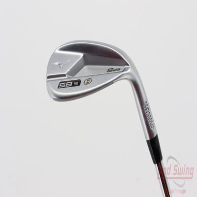 Mizuno S23 Satin Chrome Wedge Lob LW 58° 12 Deg Bounce D Grind FST KBS Hi-Rev 2.0 115 Steel Wedge Flex Right Handed 35.5in