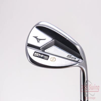 Mizuno S23 Satin Chrome Wedge Sand SW 54° 10 Deg Bounce S Grind FST KBS Hi-Rev 2.0 115 Steel Wedge Flex Right Handed 35.5in