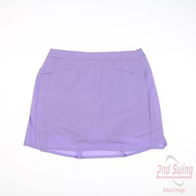 New Womens Ralph Lauren RLX Skort Large L Purple MSRP $130