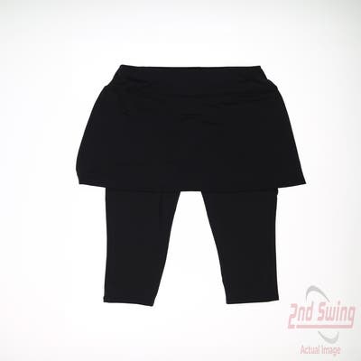 New Womens San Soleil Skort X-Large XL Black MSRP $98