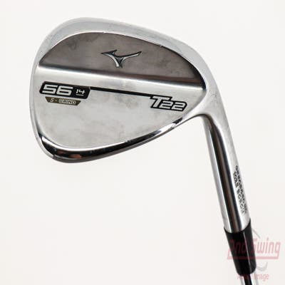 Mint Mizuno T22 Satin Chrome Wedge Sand SW 56° 14 Deg Bounce S Grind Accra I Series Steel Wedge Flex Right Handed 35.5in