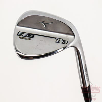 Mizuno T22 Satin Chrome Wedge Sand SW 56° 14 Deg Bounce S Grind Accra I Series Steel Wedge Flex Right Handed 35.5in