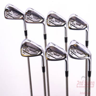 Srixon ZX5 MK II Iron Set 5-PW AW Aerotech SteelFiber i95cw Graphite Stiff Right Handed 38.25in