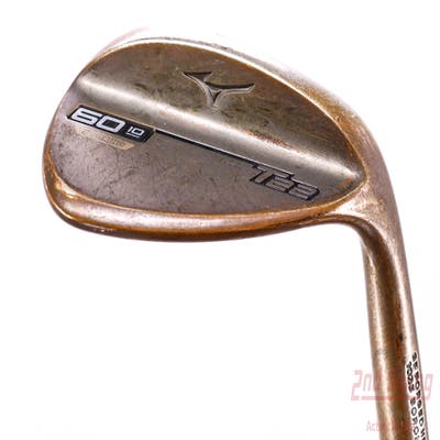 Mizuno T22 Denim Copper Wedge Lob LW 60° 10 Deg Bounce C Grind Dynamic Gold Tour Issue S400 Steel Stiff Right Handed 35.5in