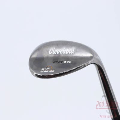 Cleveland CG15 Black Pearl Wedge Lob LW 60° 8 Deg Bounce Stock Steel Shaft Steel Wedge Flex Right Handed 35.5in