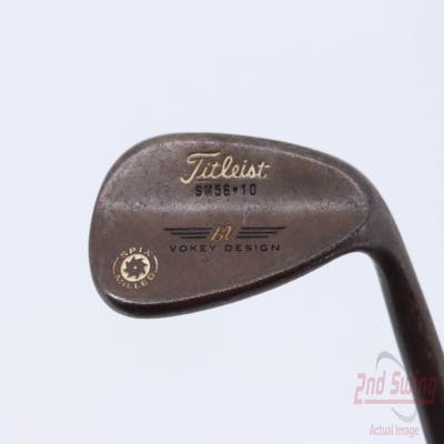 Titleist Vokey Spin Milled Oil Can Wedge Sand SW 56° 10 Deg Bounce Project X Rifle 5.5 Steel Regular Right Handed 35.5in