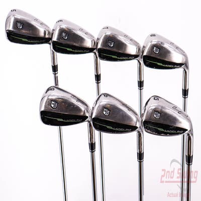 Wilson Staff Launch Pad 2 Iron Set 5-PW GW FST KBS Max Ultralite Steel Regular Right Handed 38.5in