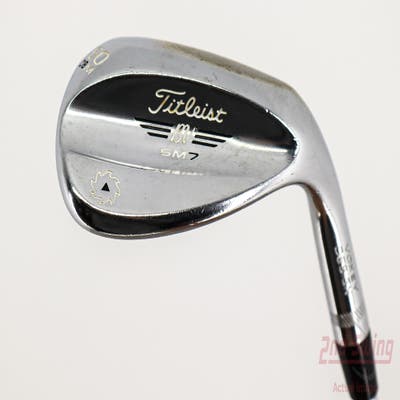 Titleist Vokey SM7 Tour Chrome Wedge Lob LW 60° 8 Deg Bounce M Grind True Temper Dynamic Gold S300 Steel Stiff Right Handed 35.5in