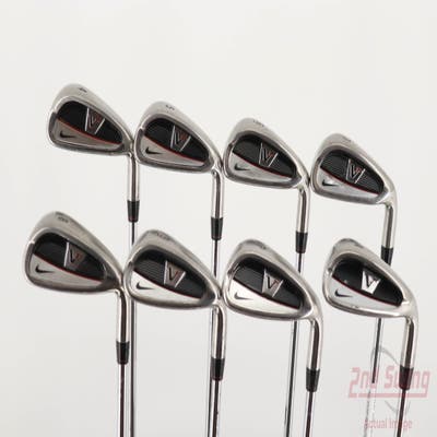 Nike Victory Red Split Cavity Iron Set 4-PW AW True Temper Dynamic Gold R300 Steel Regular Right Handed 38.0in