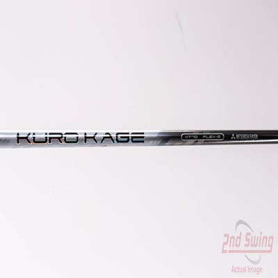 Used W/ TaylorMade RH Adapter Mitsubishi Rayon Kuro Kage XT 70g Fairway Shaft Stiff 42.0in