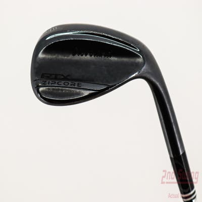 Cleveland RTX ZipCore Black Satin Wedge Lob LW 58° 10 Deg Bounce Mid Dynamic Gold Spinner TI Steel Wedge Flex Right Handed 35.25in