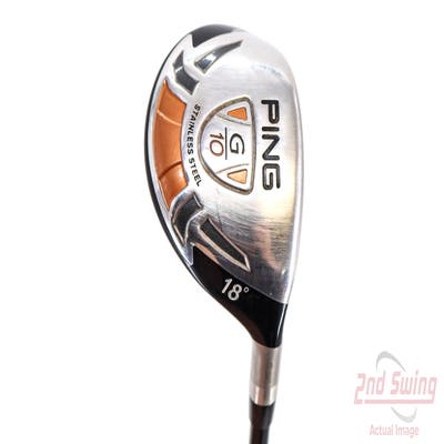 Ping G10 Hybrid 2 Hybrid 18° Grafalloy ProLaunch Red Hybrid Graphite X-Stiff Right Handed 40.75in