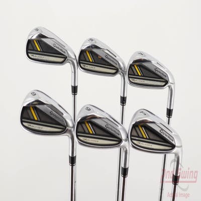 TaylorMade Rocketbladez Iron Set 5-PW Dynalite Gold XP S300 Steel Stiff Right Handed 38.25in