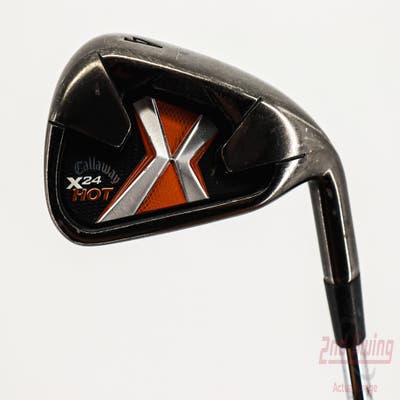 Callaway X-24 Hot Single Iron 4 Iron Stock Steel Shaft Steel Stiff Right Handed 39.0in