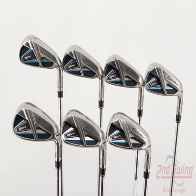 TaylorMade SIM MAX Iron Set 5-PW AW FST KBS MAX 85 Steel Regular Right Handed 38.0in