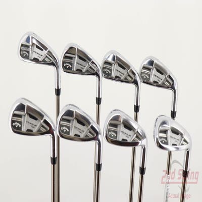 Callaway Rogue Pro Iron Set 4-PW AW UST Mamiya Recoil 780 ES Graphite Stiff Right Handed 37.5in