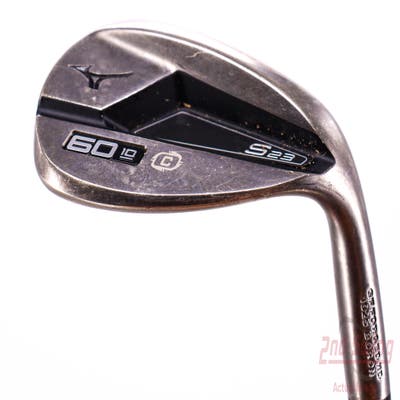 Mizuno S23 Copper Cobalt Wedge Lob LW 60° 10 Deg Bounce C Grind FST KBS Hi-Rev 2.0 Steel Wedge Flex Right Handed 35.5in