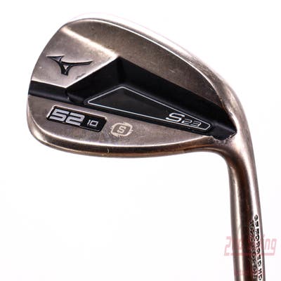 Mizuno S23 Copper Cobalt Wedge Gap GW 52° 10 Deg Bounce S Grind FST KBS Hi-Rev 2.0 Steel Wedge Flex Right Handed 35.5in