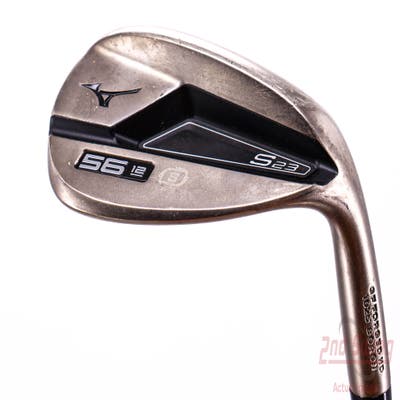 Mizuno S23 Copper Cobalt Wedge Sand SW 56° 12 Deg Bounce S Grind FST KBS Hi-Rev 2.0 Steel Wedge Flex Right Handed 35.5in