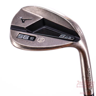 Mizuno S23 Copper Cobalt Wedge Sand SW 56° 10 Deg Bounce D Grind FST KBS Hi-Rev 2.0 Steel Wedge Flex Right Handed 35.5in