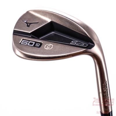 Mizuno S23 Copper Cobalt Wedge Lob LW 60° 10 Deg Bounce C Grind FST KBS Hi-Rev 2.0 Steel Wedge Flex Right Handed 35.5in