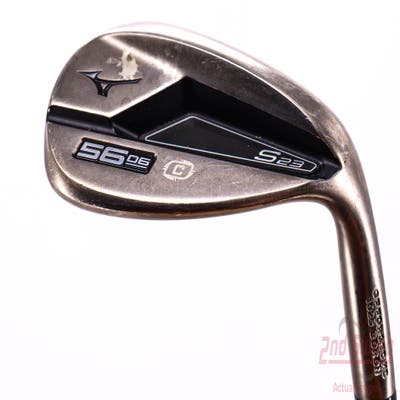 Mizuno S23 Copper Cobalt Wedge Sand SW 56° 6 Deg Bounce C Grind FST KBS Hi-Rev 2.0 Steel Wedge Flex Right Handed 35.5in