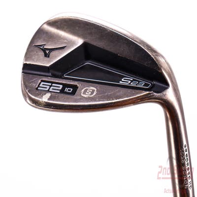 Mizuno S23 Copper Cobalt Wedge Gap GW 52° 10 Deg Bounce S Grind FST KBS Hi-Rev 2.0 Steel Wedge Flex Right Handed 35.5in