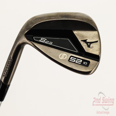 Mint Mizuno S23 Copper Cobalt Wedge Gap GW 52° 10 Deg Bounce S Grind FST KBS Hi-Rev 2.0 Steel Wedge Flex Left Handed 35.5in